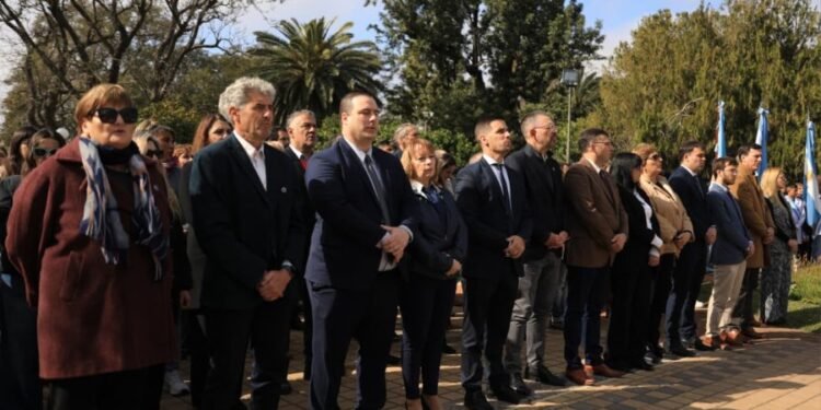 Rafaela recordó al General José de San Martín en el 175º aniversario de su paso a la inmortalidad