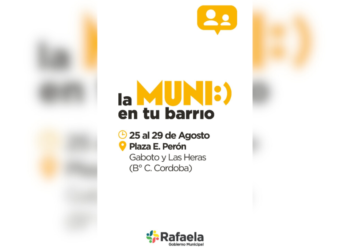 «La Muni en tu barrio» se traslada al barrio Central Córdoba