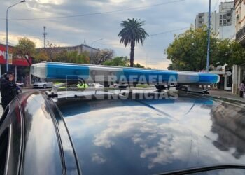 Le arrebataron el celular en pleno centro y pide la colaboración de la ciudadanía para recuperarlo