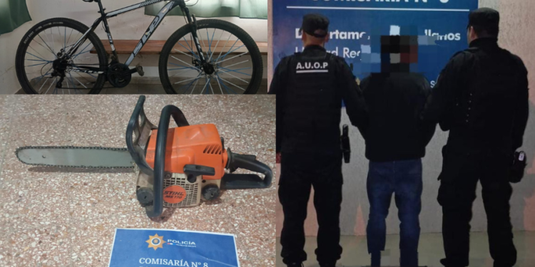 Rafaela, Santa Clara de Saguier y Sunchales: varios operativos policiales dejaron secuestros y detenciones