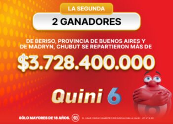 Dos ganadores se repartieron más de $3.700 millones en el Quini 6