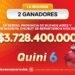 Dos ganadores se repartieron más de $3.700 millones en el Quini 6