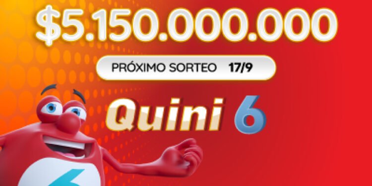 Esta noche se ponen en juego los $5.150 millones del Quini 6
