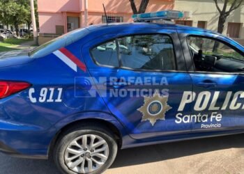 Hallazgo de una rueda en la vía pública en Rafaela