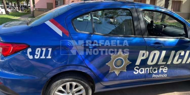 Hallazgo de una rueda en la vía pública en Rafaela