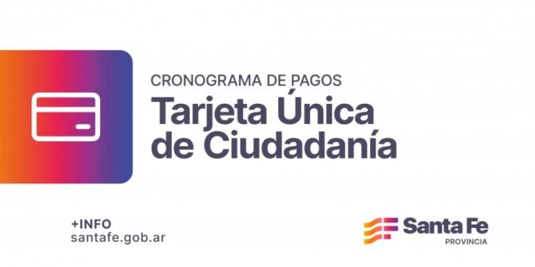 La provincia acredita los fondos de la Tarjeta Única de Ciudadanía