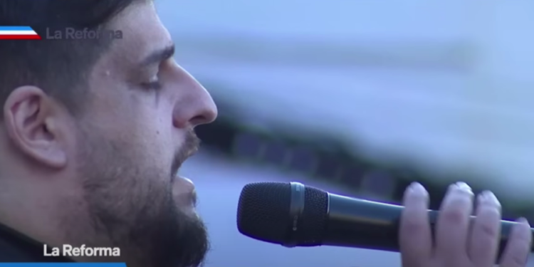 Facundo Arcec: “Cantar el himno en la jura de la nueva Constitución fue una emoción enorme”