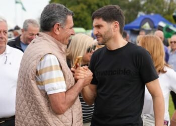 Pullaro y Scaglia mostraron fuerte respaldo a la producción este domingo en el sur provincial