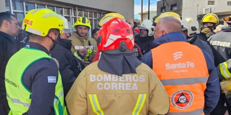 Provincia interviene tras una explosión de tanques de gasoil en Totoras