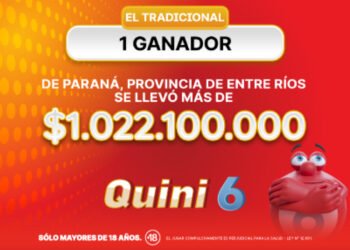 Un paranaense se llevó más de $1.000 millones en el Quini 6