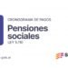 Provincia informó el cronograma de pago de las pensiones sociales