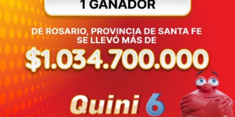 Un rosarino se llevó más de $1.034 millones en el Quini