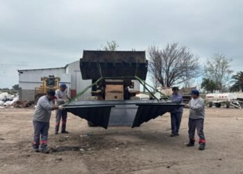 Renovaron la tolva del Complejo Ambiental