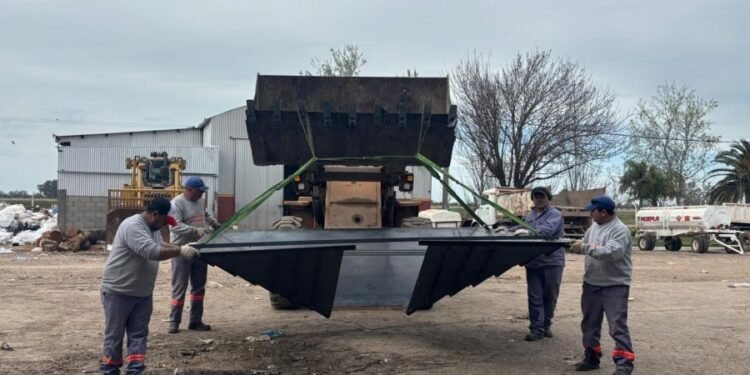 Renovaron la tolva del Complejo Ambiental