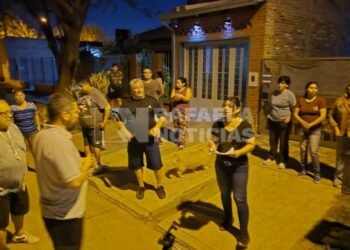 Vecinos autoconvocados de Barrio Italia expresan su preocupación por la creciente inseguridad en la zona