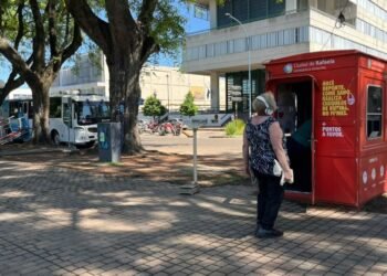 Punto sano: controles gratuitos en la Plaza 25 de Mayo