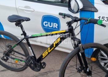 Recuperan una bicicleta robada y detienen al ladrón