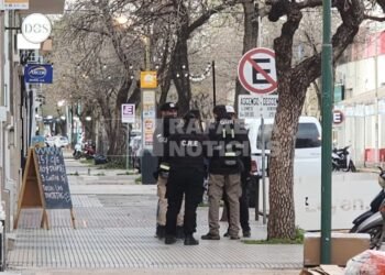 Movimiento policial en el centro de la ciudad: ¿qué pasó?