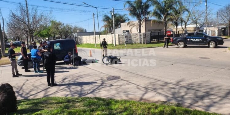 Lesiones graves para una motociclista en Barranquitas