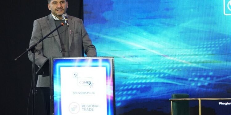 Pullaro participó del acto de apertura de la 13ª edición de la Semana Comex