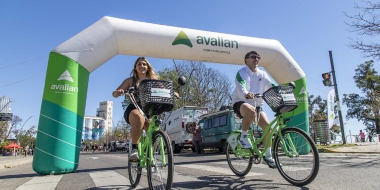 Avalian celebró la movilidad sustentable y el cuidado del corazón con “Yo amo Bici”