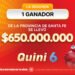 Un apostador se llevó $650 millones en el Quini