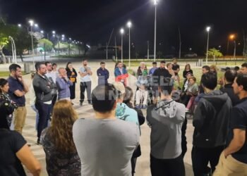 Luego de que la concentración de jóvenes se trasladara al Autódromo, aparecieron reclamos de vecinos del norte