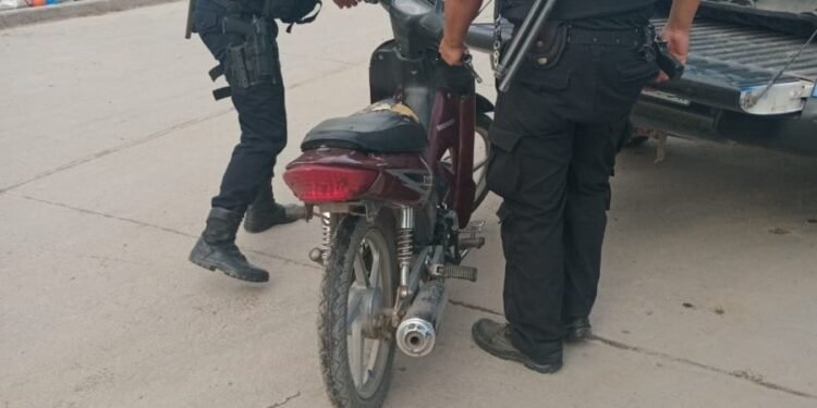 Lo siguieron por las cámaras y lo detuvieron: había robado una moto y una bicicleta