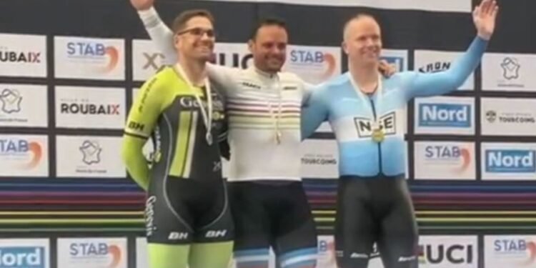 Lucas Peretti se consagró campeón en el World Championship Master Track 2025 en Francia