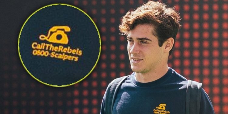 “Call the rebels”: Colapinto llega «picante» al GP de México