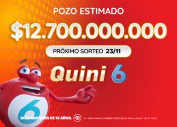 IMPARABLE: el Quini 6 trepa a $12.700 millones y marca otro récord para el domingo