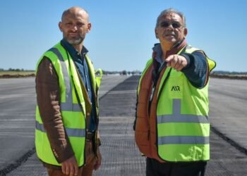Provincia avanza con la modernización del Aeropuerto de Rosario: en menos de 45 días, la obra ya está ejecutada al 48 %