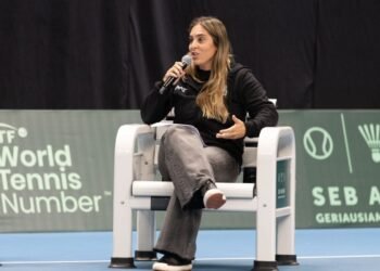 Florencia Molinero representó a la Argentina en el Congreso Mundial de Tenis de la ITF en Lituania