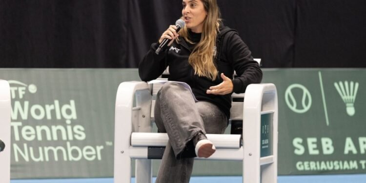 Florencia Molinero representó a la Argentina en el Congreso Mundial de Tenis de la ITF en Lituania