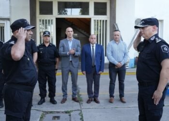 Provincia puso en funciones al nuevo jefe y subjefe de la Unidad Regional II
