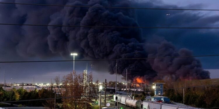 Estados Unidos Murieron siete personas tras el choque del avión de carga en Kentucky