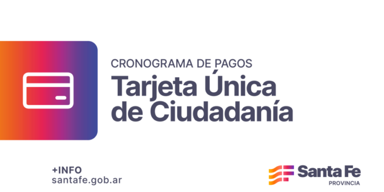 La provincia acredita los fondos de la Tarjeta Única de Ciudadanía