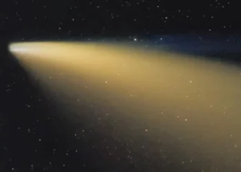 elescopio Discovery Difunden una imagen inédita del cometa 3I/ATLAS, tras su paso por el Sol