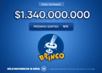 ¡El Brinco vacante! El próximo domingo se ponen en juego $1.340 millones