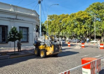 Avenida Santa Fe: cerraron la primera cuadra por el inicio de obras en las veredas