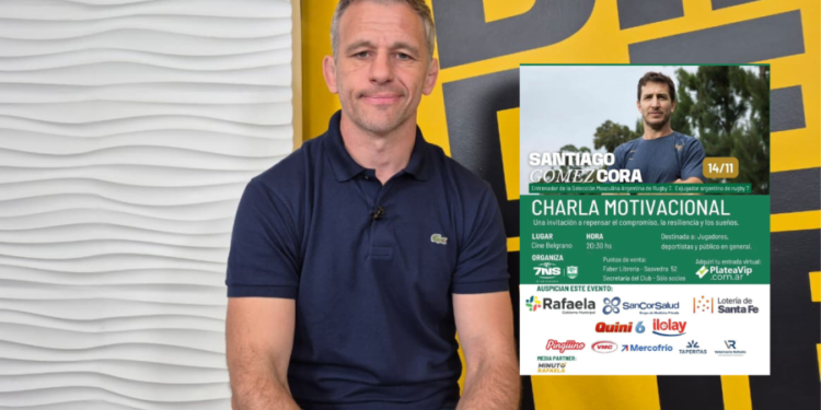 El CRAR recibe al entrenador de Los Pumas 7 en una jornada histórica en Rafaela