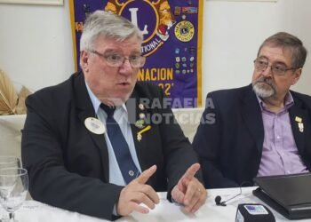 Club de Leones de Rafaela recibió al gobernador del Distrito 2: “Queremos que las comunidades tomen conciencia»
