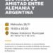 Rafaela celebra 200 años de amistad germano-argentina con una jornada histórica