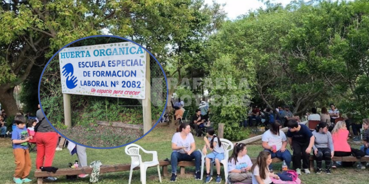 La Escuela Especial de Formación Integral N°2082 realizó una nueva edición de la “Feria en la huerta”