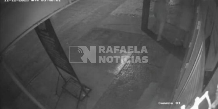 Intento de robo en barrio Italia: delincuentes quisieron ingresar a un comercio en plena madrugada