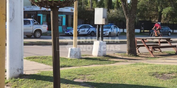 Robaron un televisor de 65 pulgadas, pero pudo ser recuperado rápidamente