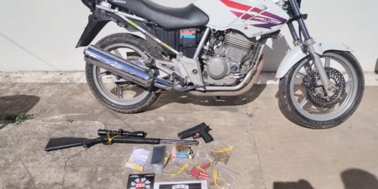 Chasis adulterado: un control en Ruta 13 terminó con una moto secuestrada
