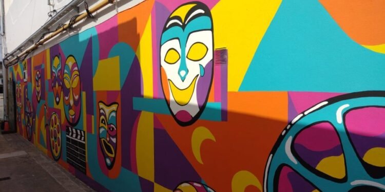 Se inaugura el patio del Cine Belgrano