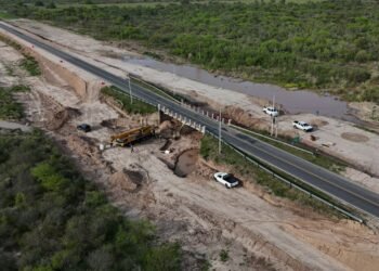 Provincia completó el pilotaje para ensanchar los tres puentes de la Ruta 4
