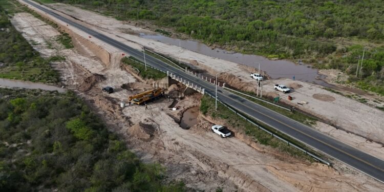 Provincia completó el pilotaje para ensanchar los tres puentes de la Ruta 4